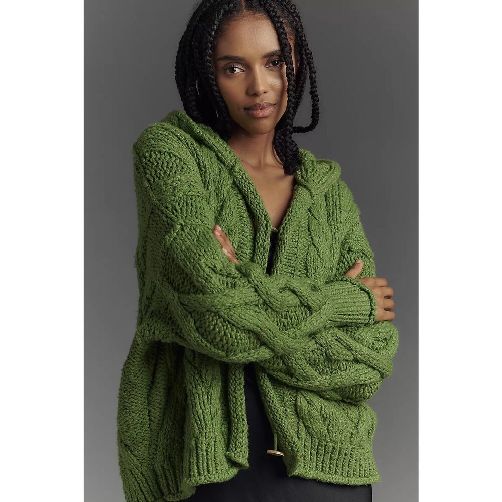 Anthropologie Pilcro Green Sweater